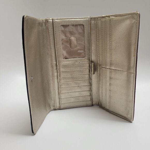 Nine West Plum & Gold Wallet - Picture 4 of 9